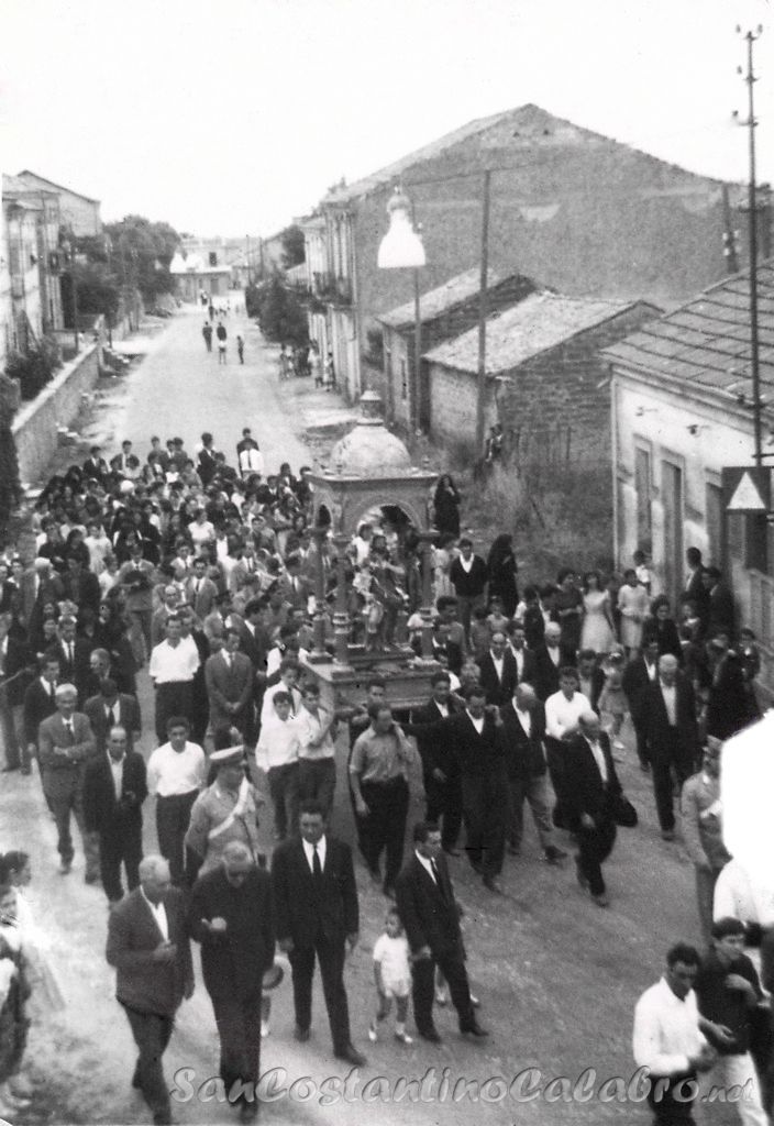 Processione San Rocco anni '60